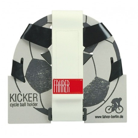 Kicker Fahrer sangle de maintien du ballon noir/blanc
