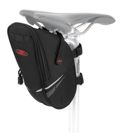 Sacoche de selle Utah Active Series noir, 25x12x8cm, environ 125g