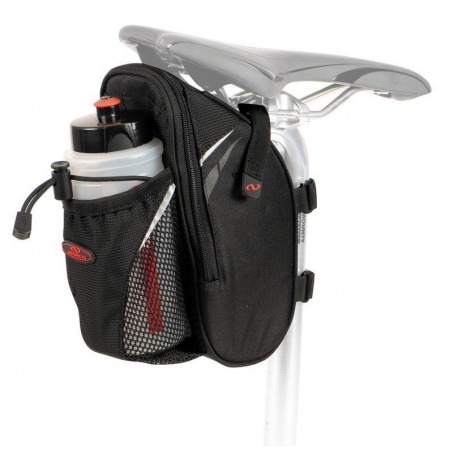Sacoche de selle Utah Plus Active Series noir, 25x12x8cm, environ 150g