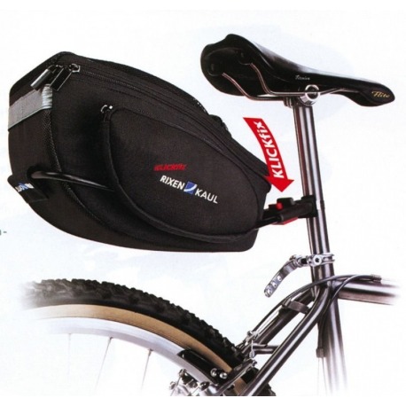 sacoche de selle, Contour Magnum noir, 32x17x22 cm, 6 l., 500g., KLICKfix