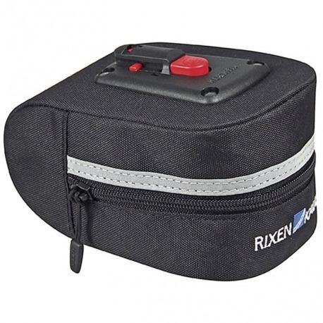 Sacoche de selle Micro 100 noire, 10x7x15cm, incl. adaptateur 0294S