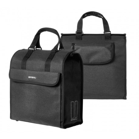 Sac ShopperBasil Mira noir, 17 Ltr.