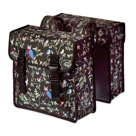Sacoche Wanderlust charbon avec bandes réfléchissantes 35 litres
