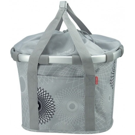 Sac-City Reisenthel Bikebasket gris, 35x28x26 cm KLICKfix
