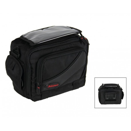 Sacoche de guidon noire Haberland Bottle, 22x19x14cm, 6 litres