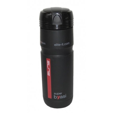 Bouteille de stockage Elite Superbyasi noire, Ø 74 mm, 750 ml