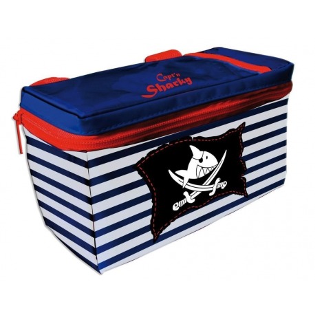 sac par ex. guidon Capt´n Sharky B180xH100xT80 mm, blanc/bleu/rouge