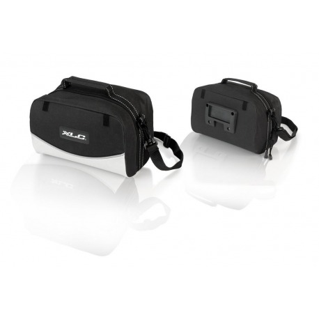Sacoche de guidon XLC Traveler BA-S66 noir/anthracite, 26x15x17cm, env.6, litr