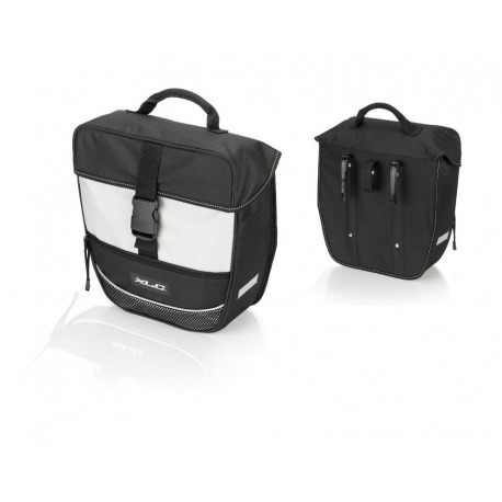 Sac individuel XLC Traveler BA-S67 noir/anthracite, 34x30x13cm, environ 13 litres