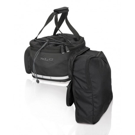 Sac d'équipement XLC transporter plus BA-S64 noir/antique pour système XLC. Porte-bagages
