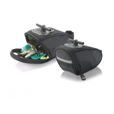 Sacoche de selle XLC BA-S44 noir/anthracite T. M, 1,6 ltr Expo