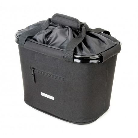 Sacoche de guidon BlueBird avec support QR noir 35,9x26,4x27,3 cm 20l.