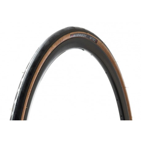 Pneu Hutchinson Nitro 2 fils 28" 700x28C 28-622 lignes noires/beiges