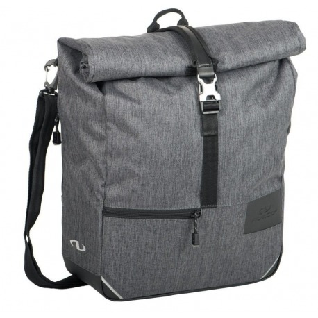 Sac City Norco Fintry tweed-gris, 38x36x13cm, env. 1220g 0224UB