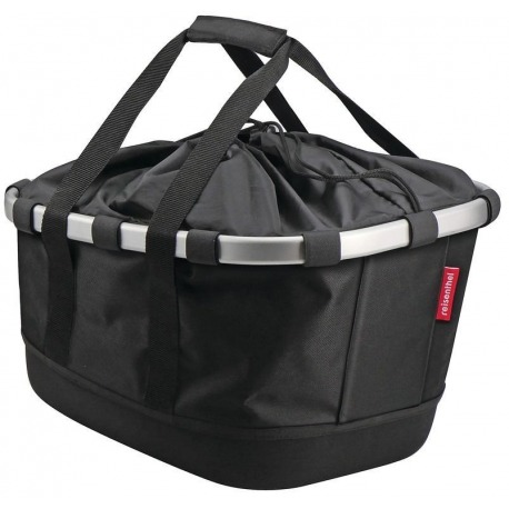 Sac de ville KLICKfix Bikebasket GT noir, 33x27x42cm, pour Racktime