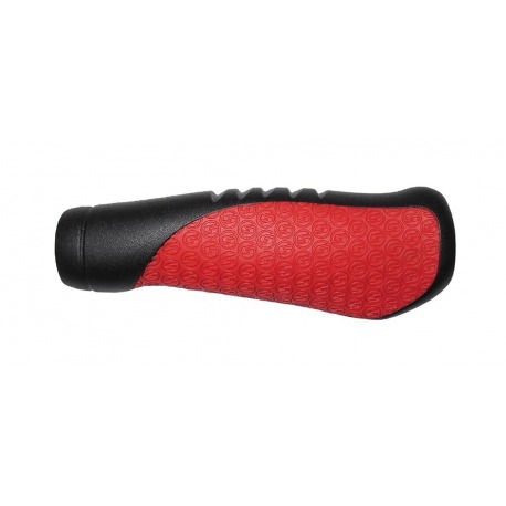 Poignées confort SRAM 133mm noir/rouge