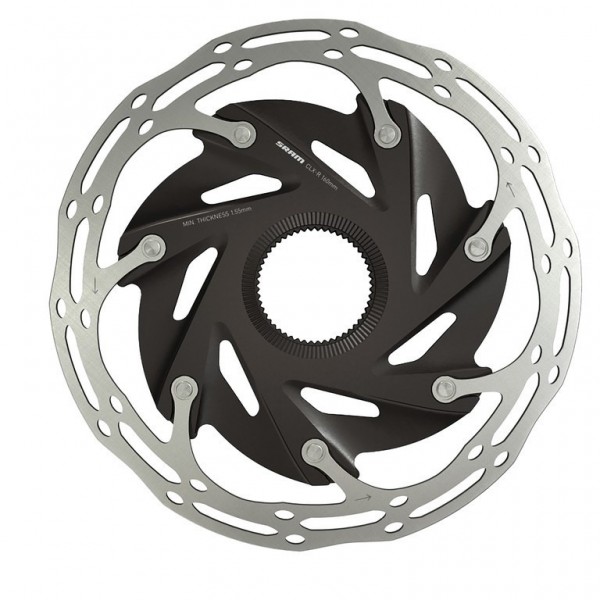 Disque de frein Sram Rotor Centerline X Road Ø 140, CentrLock, 2 pièces, rond, noir