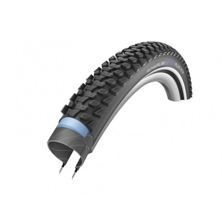 Couverture Schwalbe Marath. Plus VTT HS468 29x2.25"57-622 neg-TwinSk.Refl.Per.SG DC
