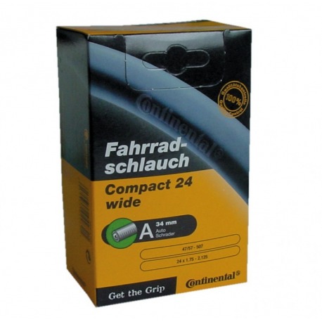 Continental Compact 24 tube large 24x1.75/2.125" 47/57-507 VD 40mm