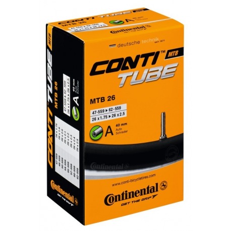Continental VTT 26 Chambre à air 26x1.75/2.50" 47/62-559 AV 40mm