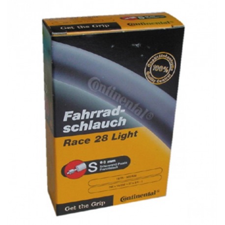Continental Race 28 light 28" chambre à air 700x20/25C 20/25-622/630 VS 60mm