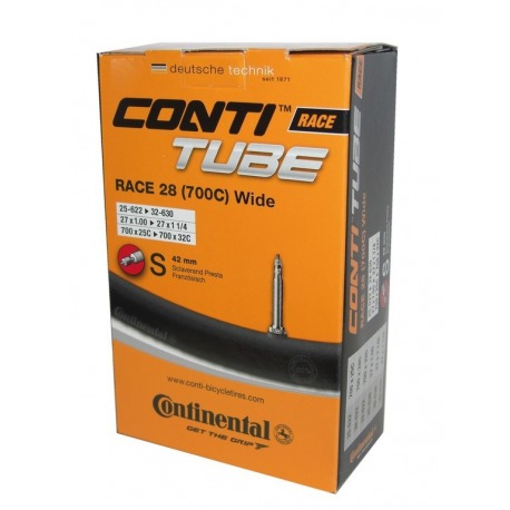 Continental Race 28 Training Chambre à air 28" 700x25/32C 25/32-622/630 SV 42