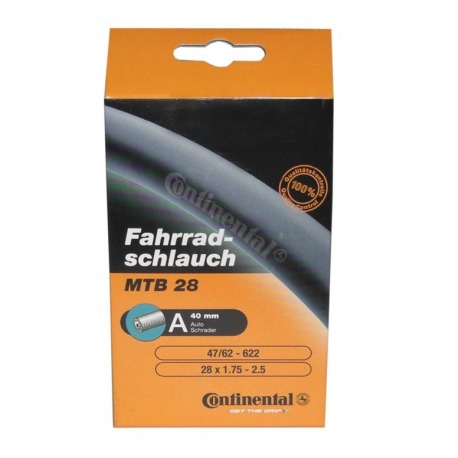 Chambre à air VTT Continental 28/29 28/29x1.75/2.50" 47/62-622 AV 40mm