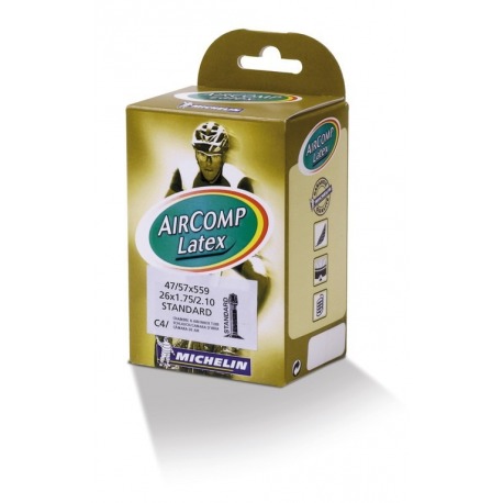 Chambre à air Michelin C4 Aircomp Latex 26" 47/57-559 VS 42mm