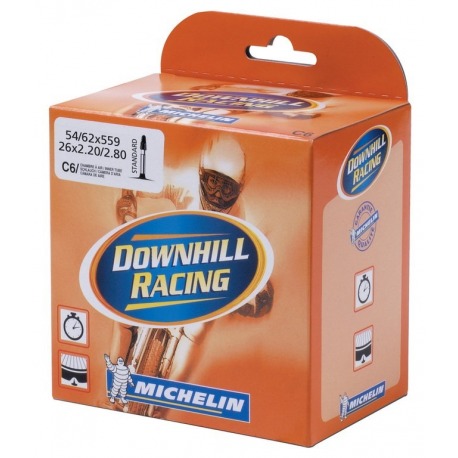 Chambre à air Michelin C6 Downhill Racing 26" 54/62-559 VP 40mm