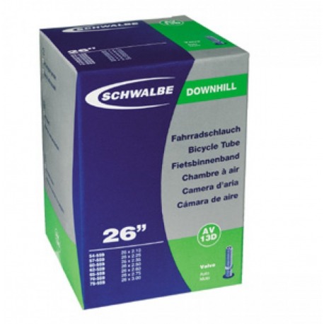 Caméra Schwalbe AVe 13D 26x2.10-3.00" 54/75-559 AV 40mm