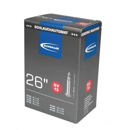 Appareil photo folio Schwalbe SV 13 26x1.50-2.50" 40/62-559 SV40mm