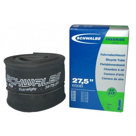 Chambre à Air Schwalbe AV21F TR4 Freeride 27.5x2.10-3.00" 54/75-584 AV40mm