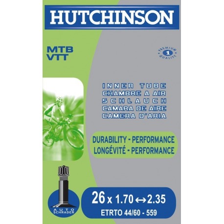 Chambre à air HutschinsonStandard 27 5" 27.5x1.70-2.35" French valve 48mm
