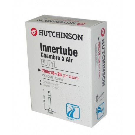 Chambre à air Hutchinson Standard 28" 28" 700x28-35C Valve française 32mm