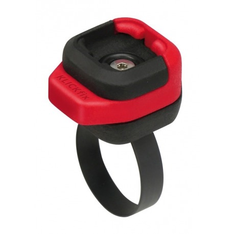 Adaptateur Mini Quad KLICKfix noir, pour Phone-Bags