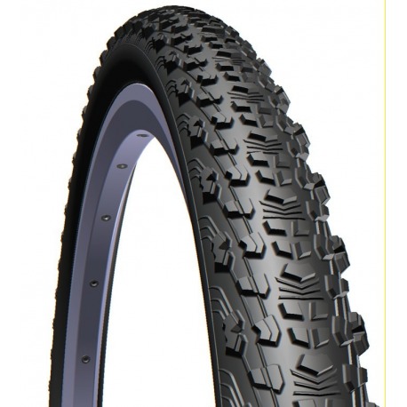 Couverture pliante Mitas Scylla Top Design. 27.5x2.25" 57-584 nég. TSS + Textra