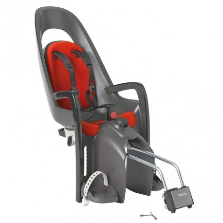Chaise enfant Hamax Caress gris/gris foncé/ro, fix. au tube quadruple