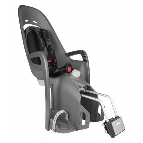 Hamax Zenith Relax siège enfant gris/noir, fixation au tube du cadre