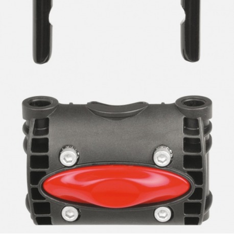 Fixation support siège Polisport cadre pour dossier Ø 28 mm- 40 mm