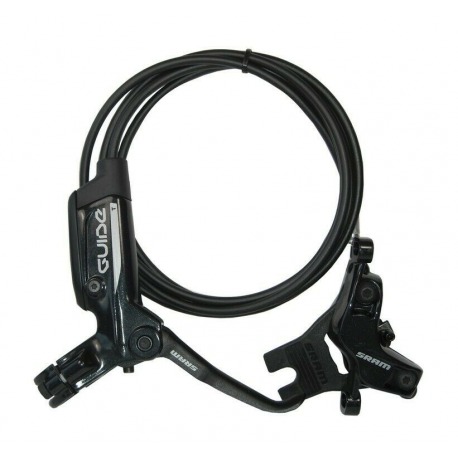 Guide T frein à disque hydraulique arrière, noir, conduit 1800mm, DM