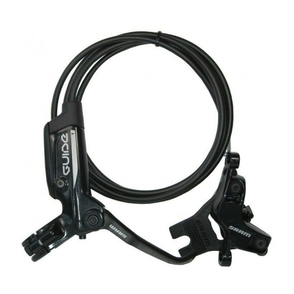 Guide T frein à disque hydraulique arrière, noir, conduit 1800mm, DM