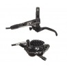 Frein à disque Shimano Deore XT M 8020 RD, noir, gauche, avec BL-M8000, 1000 mm