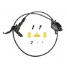 Frein à disque Shimano Deore XT M 8020 RD, noir, gauche, avec BL-M8000, 1000 mm