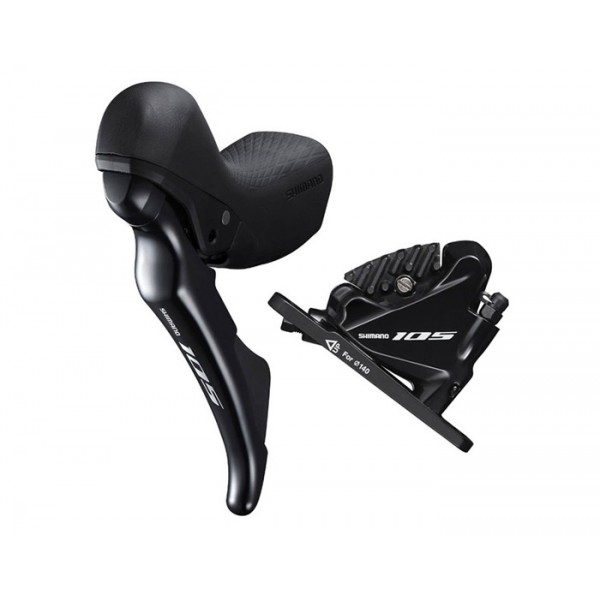 Frein à disque Shimano 105 BR-R 7070 RD, avec ST-R7020 noir, hydraulique
