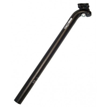 brevet de support de siège. 30,2 mm noir 400 mm aluminium