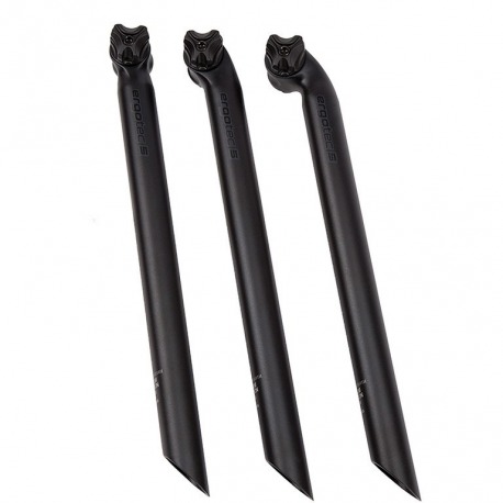 Tige de selle Patent Viper 10° Ø 30.9 mm 400mm aluminium argent
