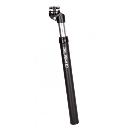 Tige de selle télescopique SP-4.1 Ø 27.2mm 350mm aluminium noir réglable