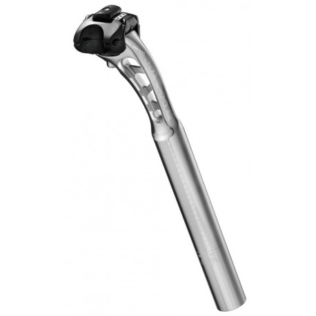Tige de selle Brevet Miche Ø 27.2mm, 270mm, argent
