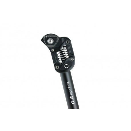 Tige de selle à suspension bySchulz G.2 Urban Ø 27.2mm, 400mm, noir, standard 80-105kg