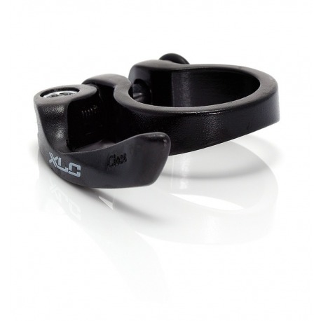 Collier de selle XLC PC-L01 34,9/35 mm, noir, c. disp.d.fermer rapide